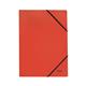 Leitz Recycle Card Folder/Elastic Bands A4 Red (Pack of 10) 39080025