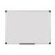 Bi-Office Maya Gridded Steel Whiteboard 900 x 600mmm + FREE Whiteboard Essentials Kit - Four Markers + Eraser + Cleaning Spray