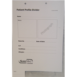 MAR Sheet Patient Profile Divider N98