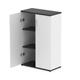 Impulse 1200mm Cupboard Black and White