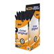 Bic Cristal Ballpoint Pen Medium Black (Pack of 50) 837363 - FREE Pukka Jotta Pads