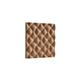ARCHYI Frameless Ripple Cork Tile 200x200mm (Pack of 12) WT0529033