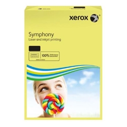 Xerox Symphony Pastel Yellow A4 80Gsm Paper Ream of 500 (PA6003) FCA4280