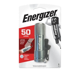 Energizer Metal Torch Compact 15 Hours Run Time 3AAA Silver 633657