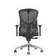 Hood F94 Syncro Mechanism Mesh Back & Seat Task Chair Black with Height Adjustable Arms
