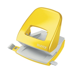 Leitz NeXXt WOW Metal Office Hole Punch 30 sheets Yellow 50081016