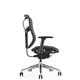 Hood F94 Syncro Mechanism Mesh Back & Seat Task Chair Black with Height Adjustable Arms