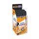 Bic Cristal Ballpoint Pen Medium Black Pack of 50 8373632 x2 + FREE Bic Ecolutions Blue Pens