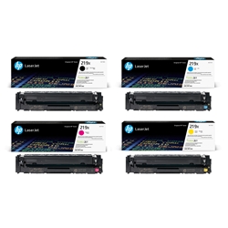 HP 219X High Capacity Multipack - Full Set of 4 Toner Cartridges (Original)