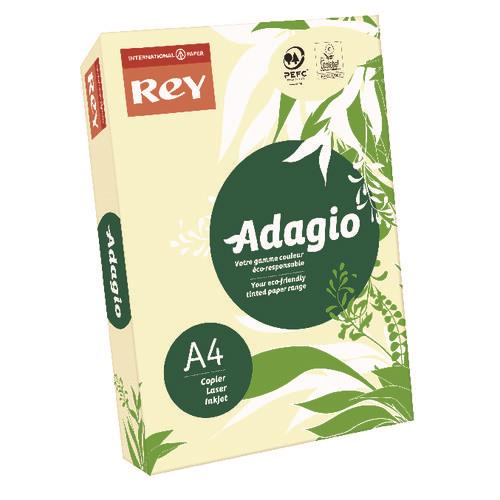 Rey Adagio Card A4 160gsm Ivory (Ream 250) RYADA160X410 | Warrens - View #2