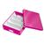 Leitz WOW Click and Store Organiser Box Medium Pink Ref 60580023