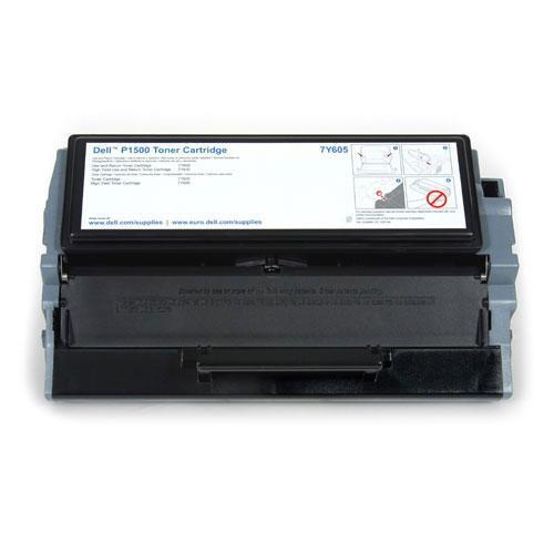 Dell High Capacity Black Toner (Yield 6,000 Pages) for Dell P1500 Laser