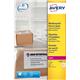 Avery L7993 Weatherproof Shipping Labels Laser 8 per Sheet 99.1x67.7mm Ref L7993-25 - 200 Labels