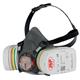 JSP Force8 Half Mask Twin Cartridge 4-point Harness ABEK1P3 Ref BHT0C3-0L5-N00