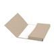5 Star Office Document Wallet Half Flap 285gsm Recycled Capacity 32mm A4 Buff [Pack 50]