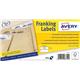 Avery FL08 Franking Labels QuickDry 500 Labels 155x40mm White [Pack 2]