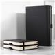 Sigel Conceptum Notebook Leather Look Soft Cover 194pp 80gsm Ruled A5 Black Ref CO321