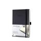 Sigel Conceptum Notebook Leather Look Soft Cover 194pp 80gsm Ruled A5 Black Ref CO321