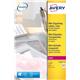 Avery L7552 Clear Laser Labels 55x12.7mm Ref L7552-25 - Pack 500