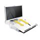 BakkerElkhuizen FlexDesk 630 2-in-1 Stand and Document Holder Transparent BNEFDESK630N