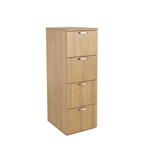 Ballad Ash 4 Drawer Filing Cabinet Ref Te4fclw Te4fclw