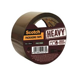 Scotch Packaging Tape Heavy 50mmx50m Brown HV.5050.S.B