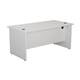 Panel Rectangular Desk: 800mm Deep 1200X800 White Ref PAN1280RECWH