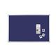Ayda Felt Notice Board - 900 x 600 mm - Blue Felt Surface, Aluminium Frame