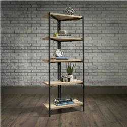 INDUSTRIAL STYLE CHUNKY 4 SHELF BOOKCASE