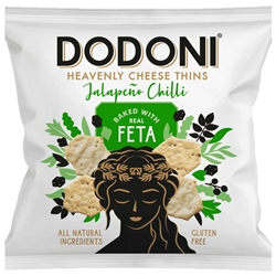 DODONI FETA JALEPENO THINS - 10X22G
