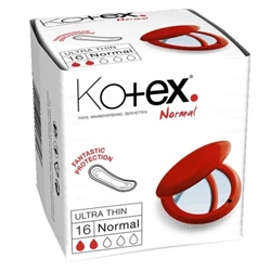 KOTEX ULTRA-NORMAL SANITARY PADS X16 -
