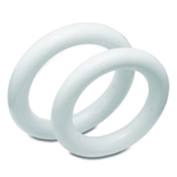 Soft Flexible PVC Pessarie, 80mm, 12.5mm