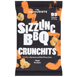 THE SAVOURISTS - CRUNCHITS - SIZZLING BBQ - 12X25G