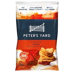 PETERS YARD - SOURDOUGH BITES - KASHMIRI CHILLI - 12X24G