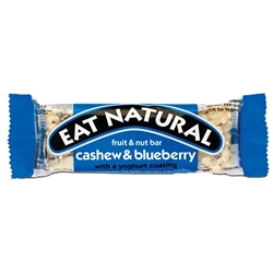 EAT NATURAL - CASHEW, BLUEBERRY & YOG - 12X45G