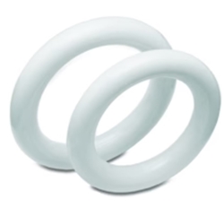 Soft Flexible PVC Pessarie, 90mm, 12.5mm