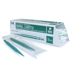 2.0Mm Diameter Sterile Single Use Curette, Box Of 20