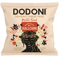 DODONI HALLOUMI MIX SEED THINS - 10X22G