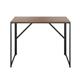 Soho Folding Desk : Dark Walnut/Black