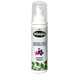 Alcohol Free foaming hand sanitiser 55ml Cotswold Meadow