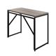 Soho Folding Desk : Grey Oak/Black