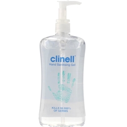 Clinell Hand Gel 500ml Pump RED DOT