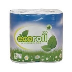 Toilet Rolls White 2 Ply-320 Sheets T23001 (S)