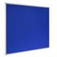 Earth Maya Felt Noticeboard 180x120cm Blue Aluminium Frame FA2743790