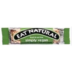 EAT NATURAL - SIMPLY VEGAN - 12X40G