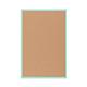 Bi-Office Pastel Cork Noticeboard Green Frame 600x400mm MC030011971