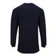 Portwest Flame Resistant Anti-Static Long Sleeve T-Shirt M Navy