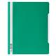 Durable Clear View Project Folder Document Report File - 50 Pack - A4+ Green