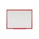 Bi-Office Maya Drywipe Gridded Whiteboard Red Frame 240x120cm MB8621206