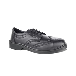 Rock Fall ProMan TC500 Brooklyn Brogue Safety Shoe Black 9 TC500/009 TC500/009